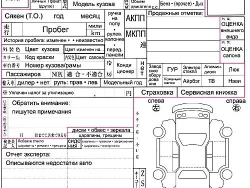 Расшифровка аукционного листа 5